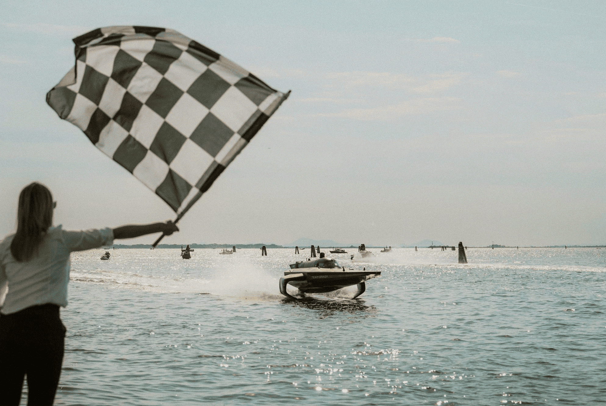 E1 Champions of the Water: VIP Hospitality on a Venetian Lagoon