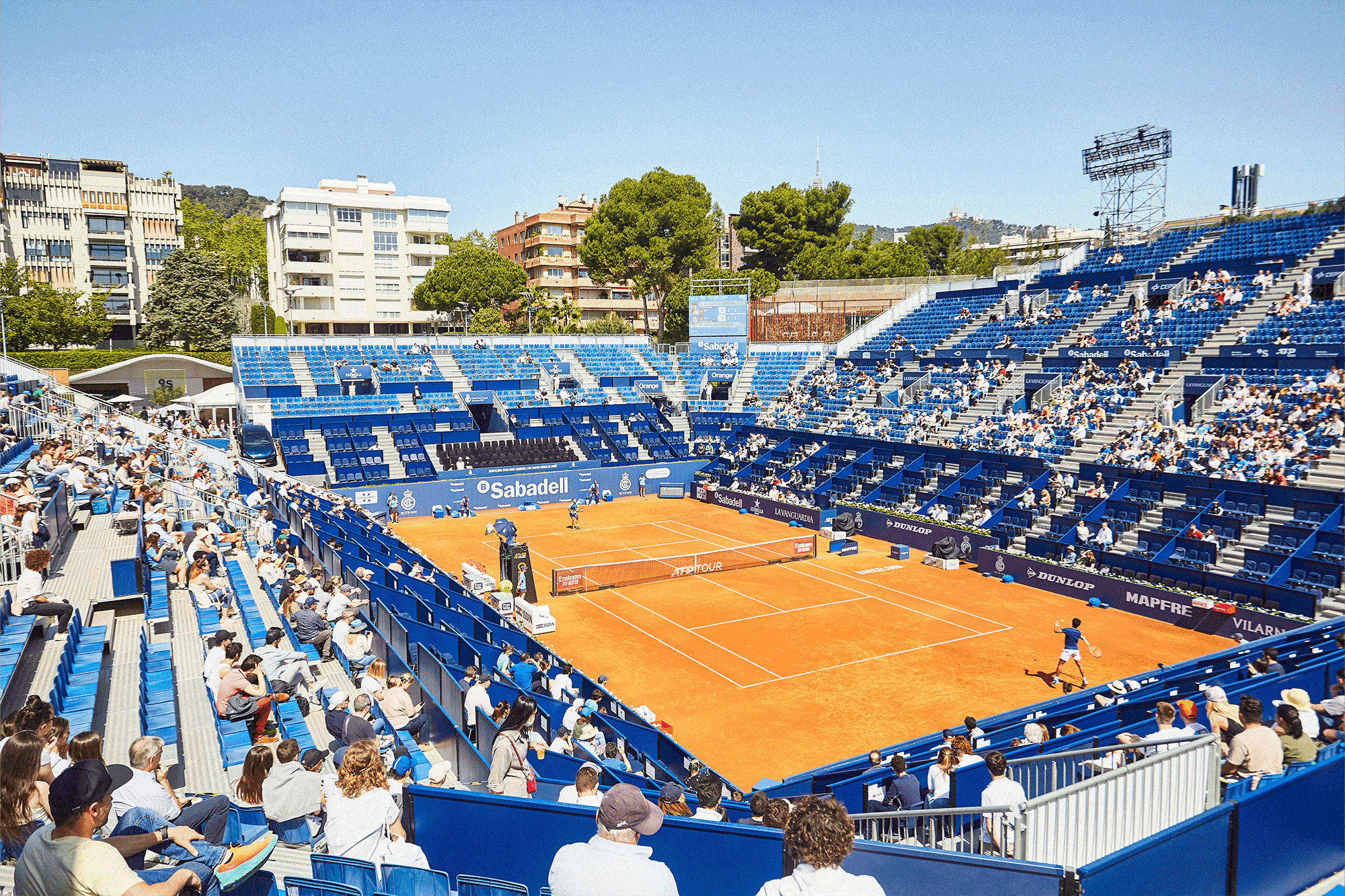 Banc Sabadell Barcelona Open – Godó:  Transforming a public street into a premium fan boulevard