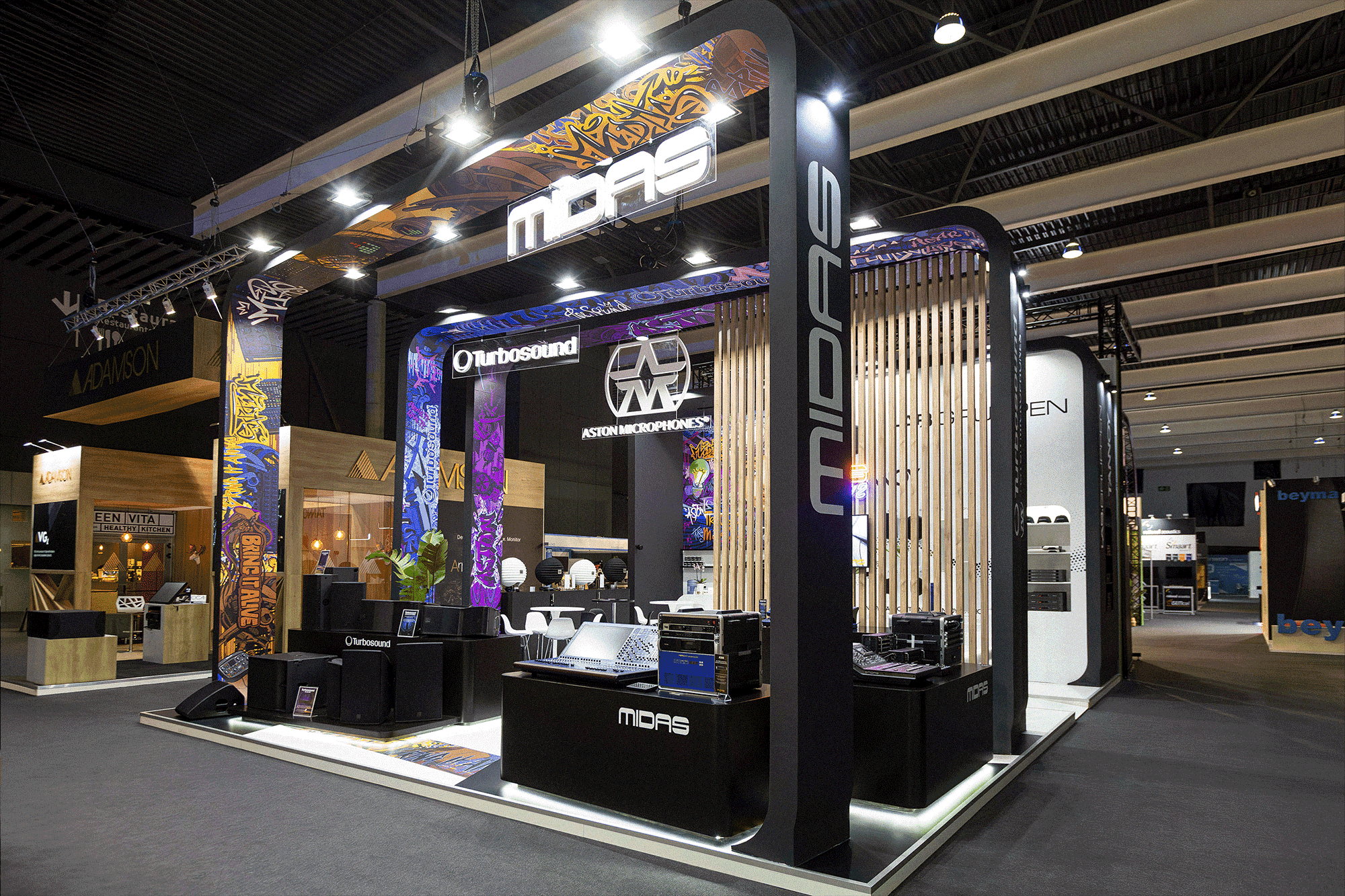 Midas at ISE: Five brands, one voice