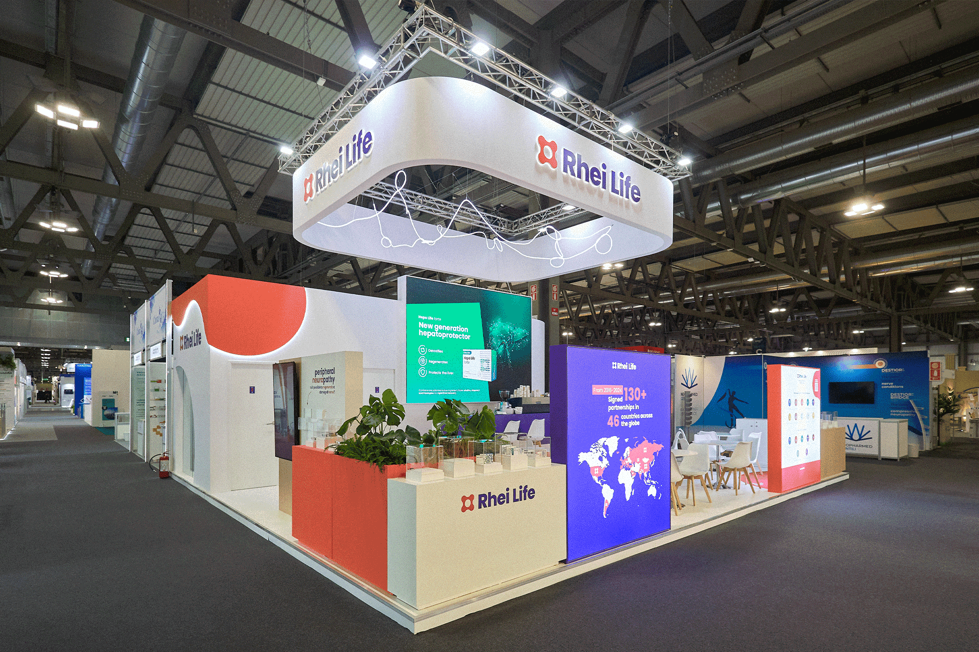 Rhei Life at CPHI: A stand where innovation flows